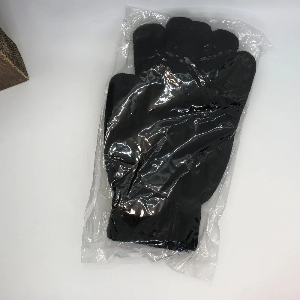 Women's Winter touchscreen Gloves Anti-skid Black Gloves